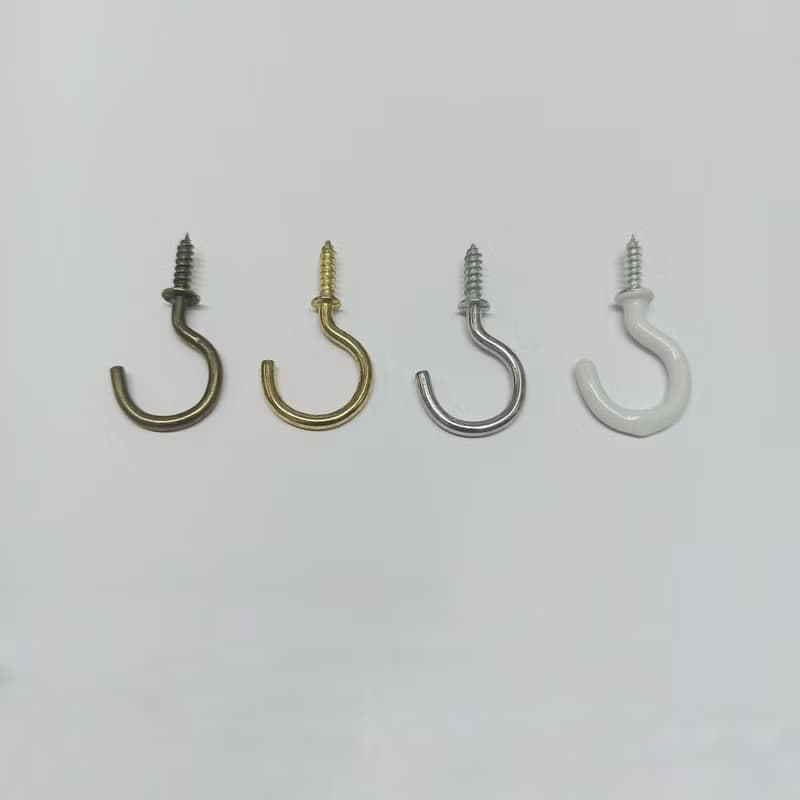 Handcrafted Wooden Floating Shelf with Hooks 30 cm 6 hooks