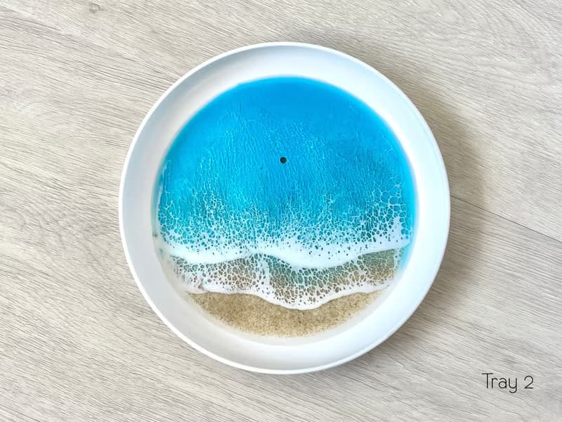 Accessories Display Tray, Ocean Theme, Turquoise, Wedding Gift, Home Gift
