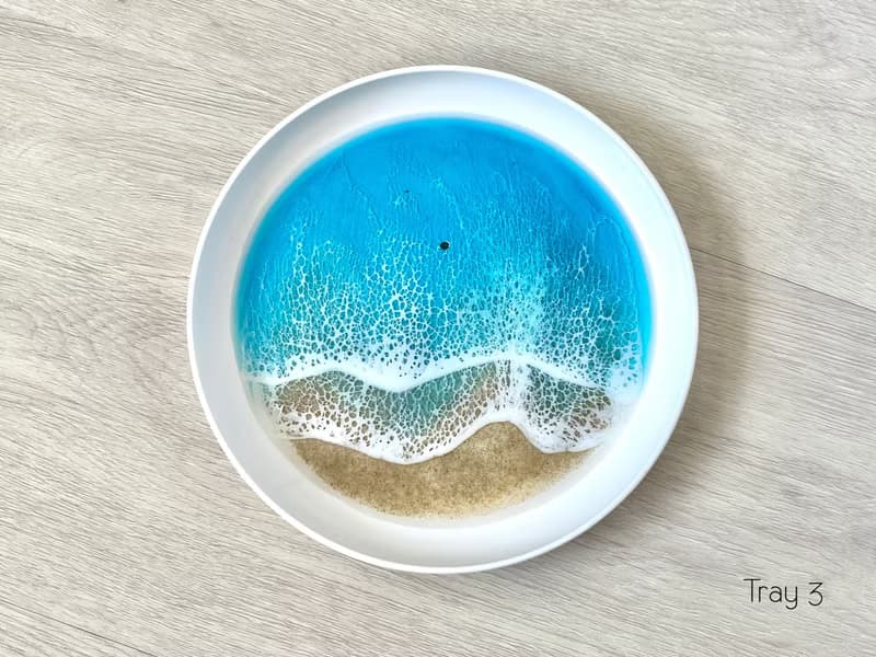 Accessories Display Tray, Ocean Theme, Turquoise, Wedding Gift, Home Gift