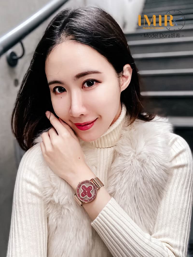 IMIR 璀璨 | 白珍珠貝 玫瑰金殼