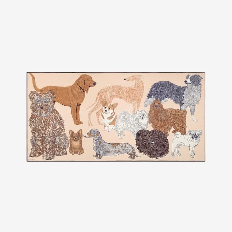 【INOUI EDITIONS】TOUTOU 羊毛圍巾100 - 米色