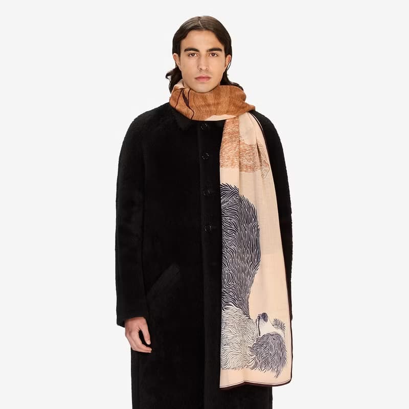 【INOUI EDITIONS】TOUTOU 羊毛圍巾100 - 米色