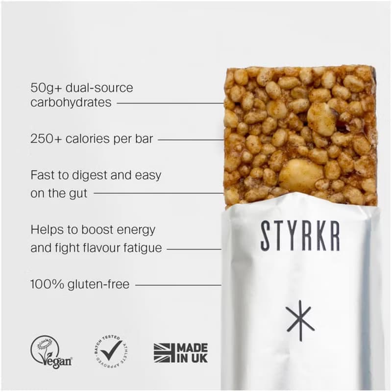 Styrkr-BAR50能量棒 杏仁海鹽可可風味12入/盒
