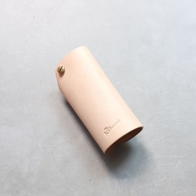 Minimal 鑰匙包∣原色植鞣牛皮革∣純銅五金∣多色