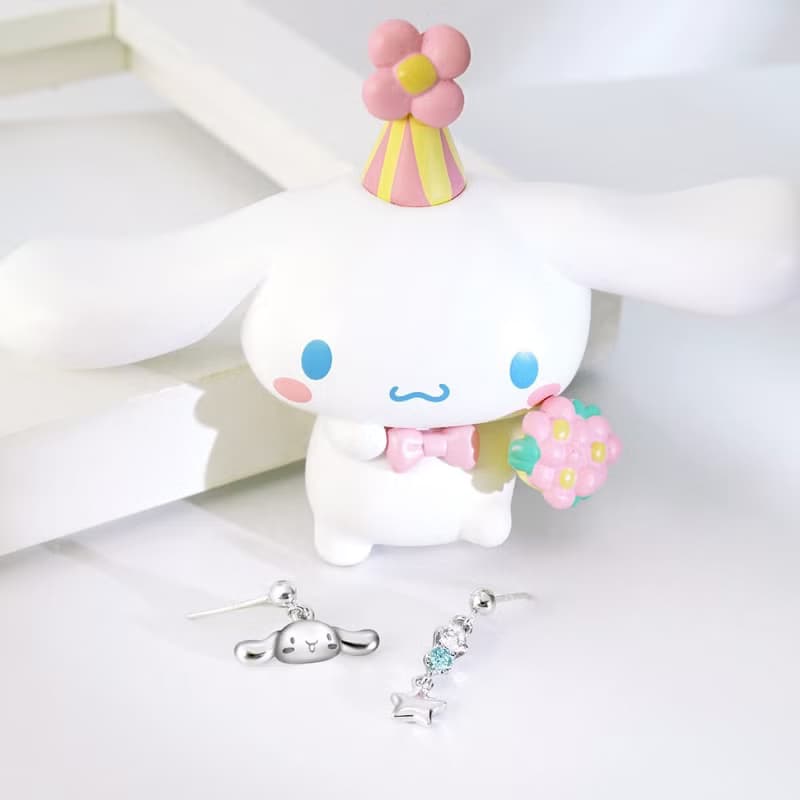 Small Gift for U系列-Cinnamoroll 大耳狗喜拿禮物純銀耳環