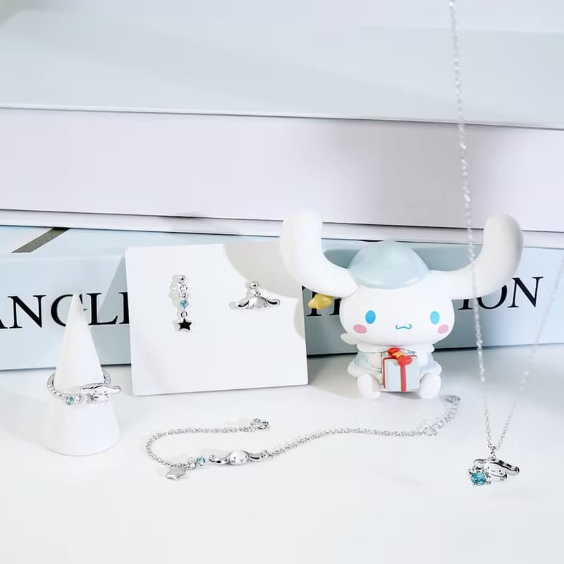 Small Gift for U系列-Cinnamoroll 大耳狗喜拿禮物純銀耳環