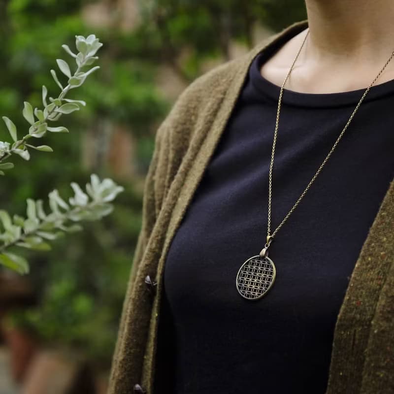 窗花項鏈-經典款-你的老靈魂