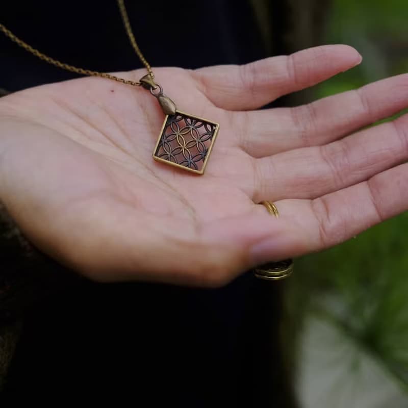 窗花項鏈-經典款-你的老靈魂