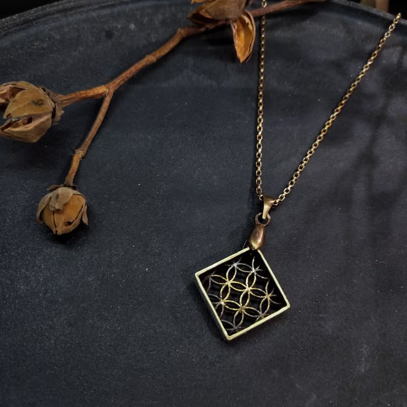 窗花項鏈-經典款-你的老靈魂