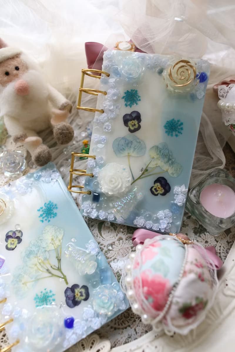 聖誕禮盒-冰雪聖誕水晶活頁手帳本