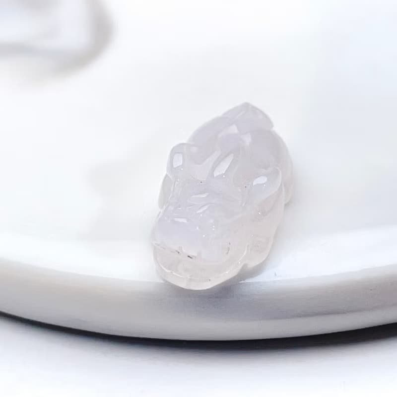 【招財神獸】冰種翡翠貔貅吊飾 | 天然緬甸玉翡翠A貨| 送禮