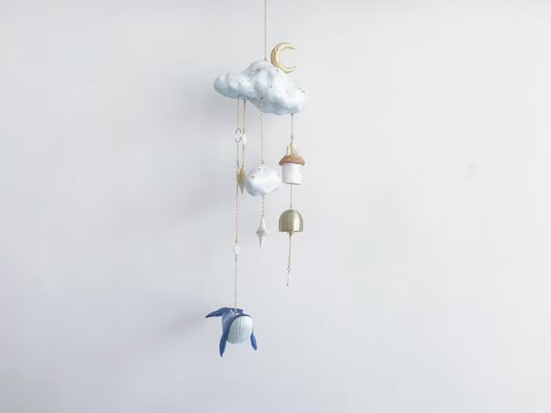 月雲鯨游風鈴