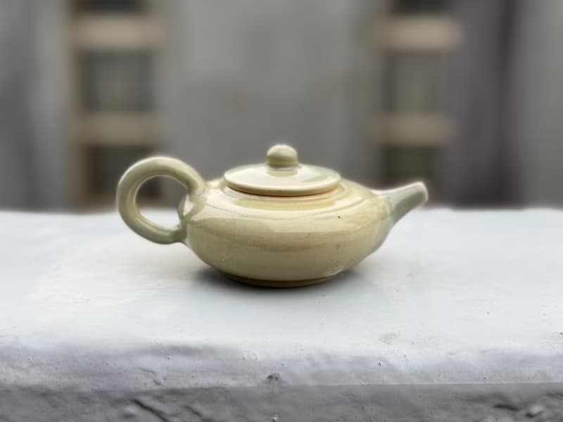 青瓷扁壺