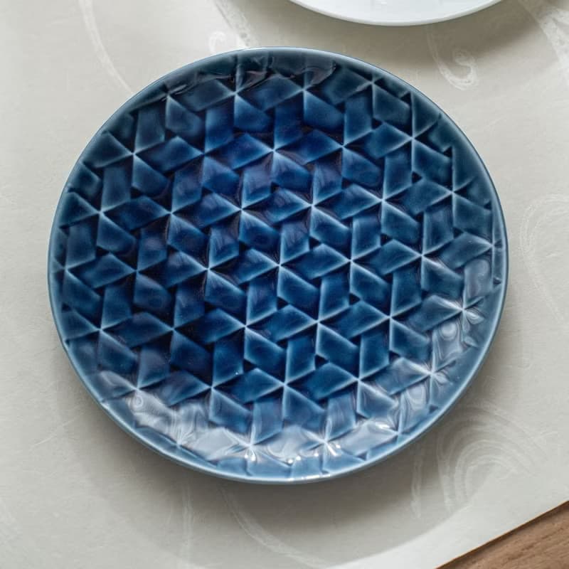 【入厝禮物】菱格紋圓盤 (17cm)