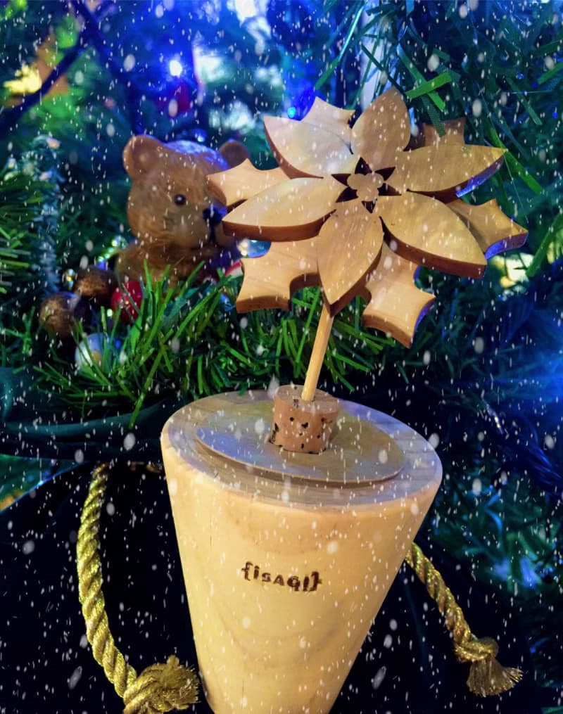 Xmas 聖誕 交換禮物 薰香 盆栽 -poinsettia
