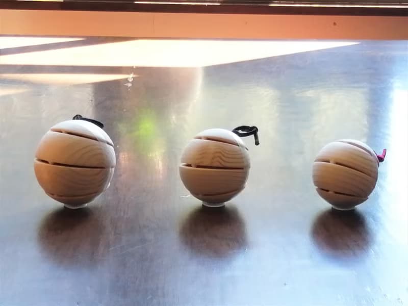 音が鳴るオブジェ ３サイズのセット 和音カスタネット