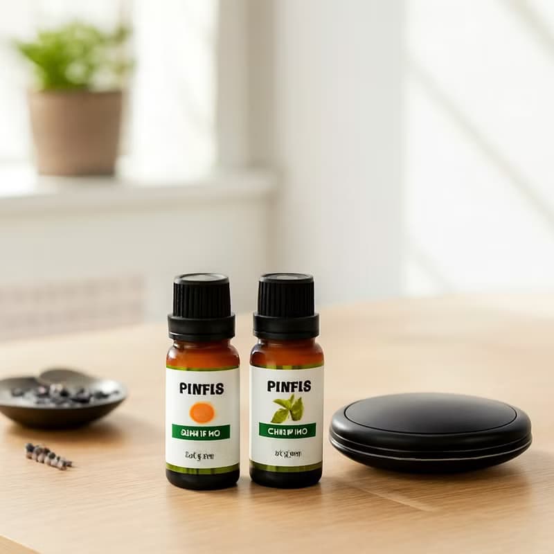 【品菲特PINFIS】攜帶式迷你擴香器天然精油禮盒2入(薰衣草+甜橙)