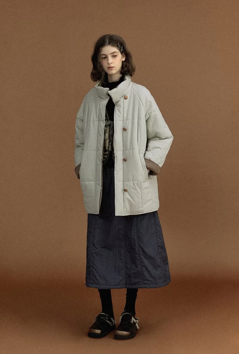 復古的黃油麵包服 兩面可穿啞光棉衣