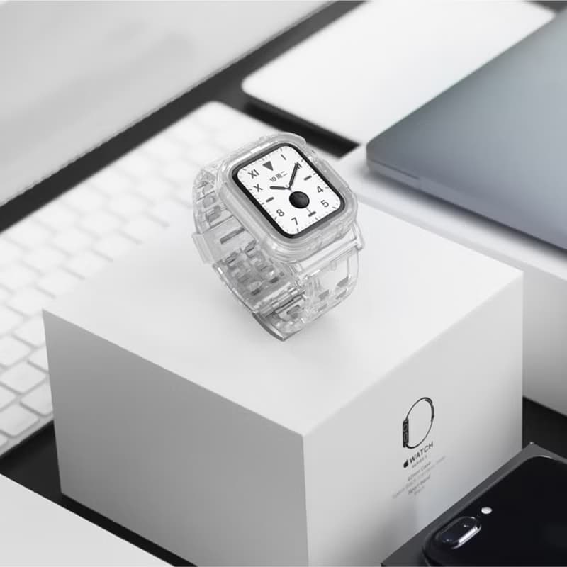 Apple Watch 防摔透明運動錶帶