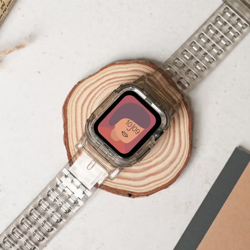 Apple Watch 防摔透明運動錶帶
