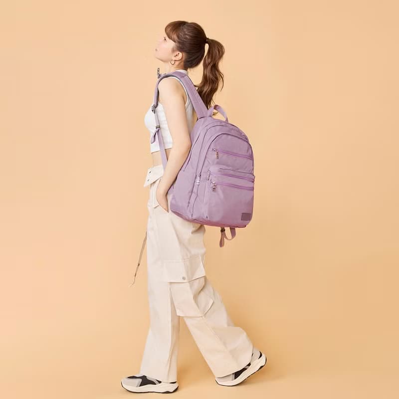 後背包-風旅雙拉鍊防潑水後背包-6003-35-多色任選