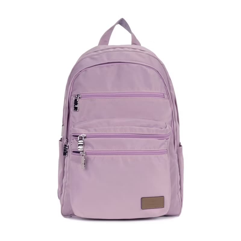 後背包-風旅雙拉鍊防潑水後背包-6003-35-多色任選