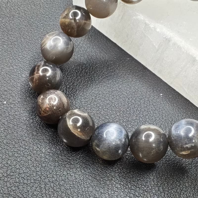 黑骨幹 Sun Stone 手串 手鍊 天然水晶 10mm