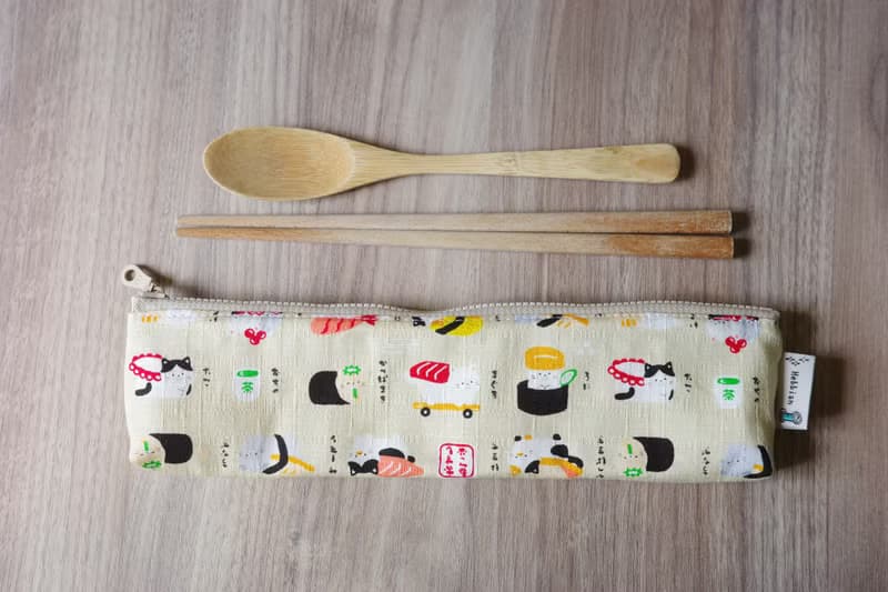 貓壽司 米 - 餐具袋 環保餐具袋 | 海柏手作