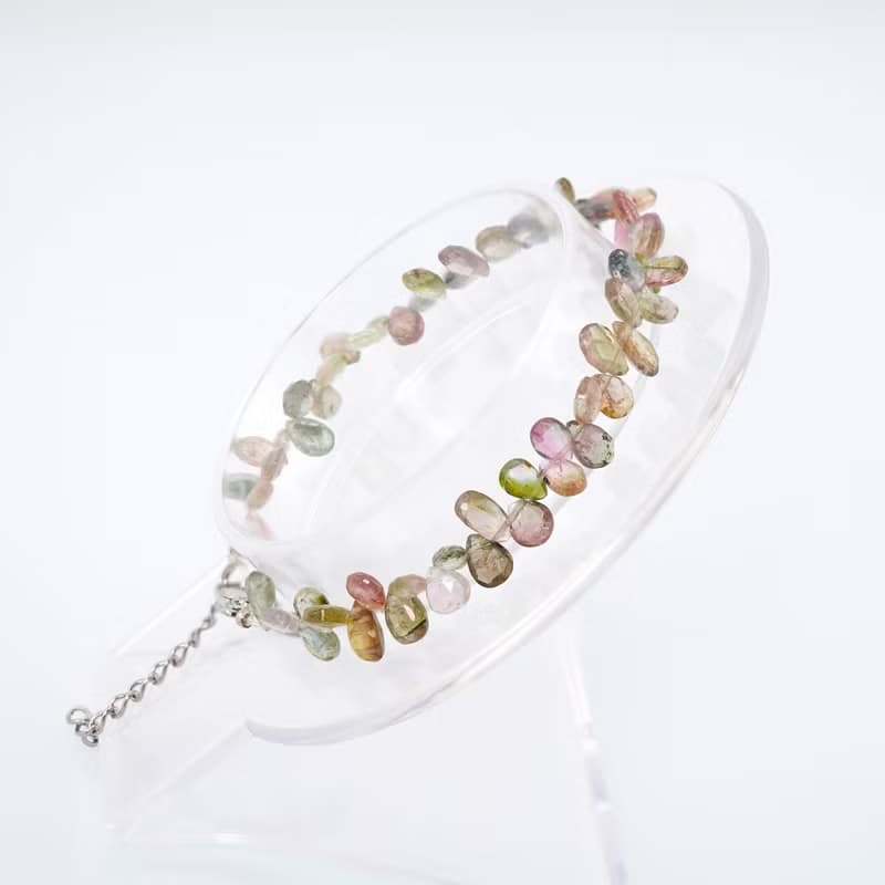 寶麗金珠寶-天然彩色碧璽手鍊