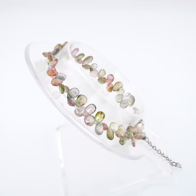 寶麗金珠寶-天然彩色碧璽手鍊