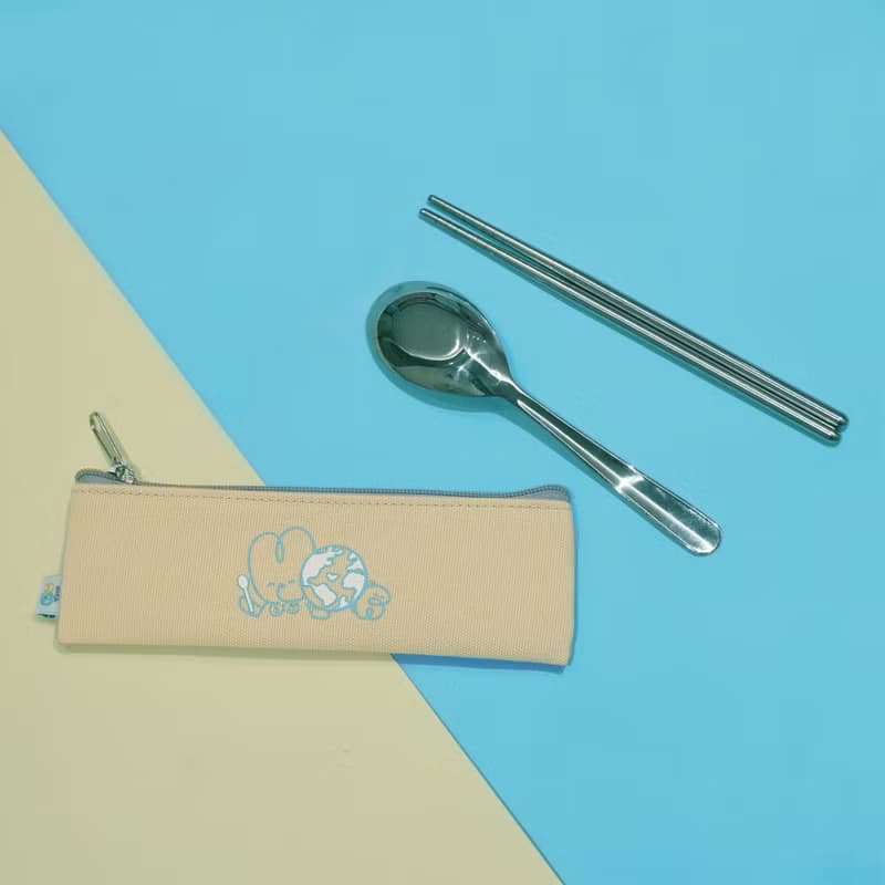 【環保愛地球】囝仔│環保紗餐具組