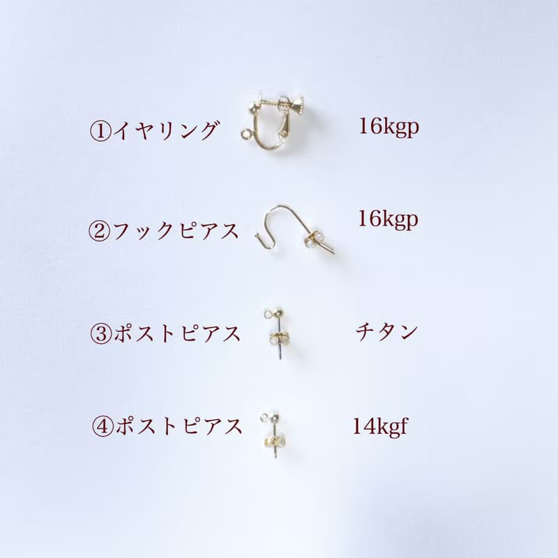 坦桑石 垂墜花朵耳環 耳夾 | 紫色 | 12月誕生石
