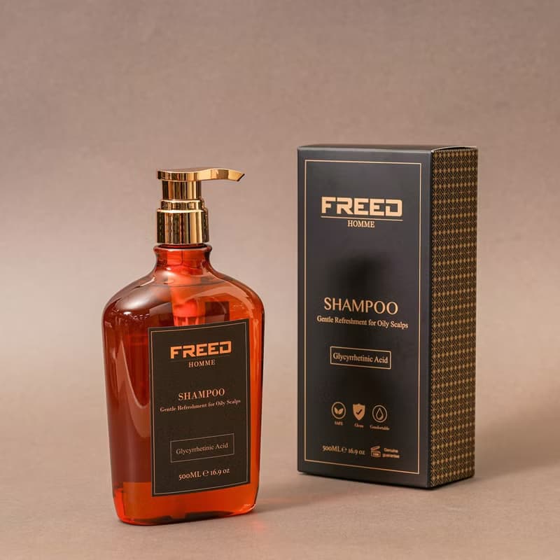 【FREED】男士極致香氛洗髮露 - 甘草次酸 500ML 免費刻字 父親節