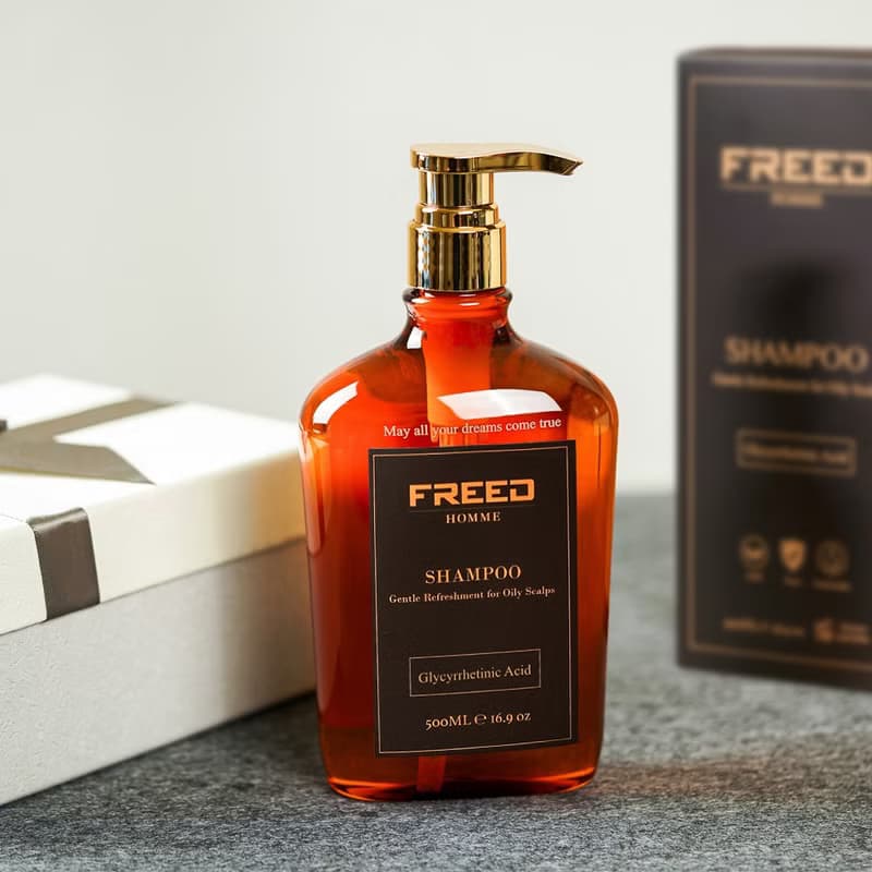 【FREED】男士極致香氛洗髮露 - 甘草次酸 500ML 免費刻字 父親節