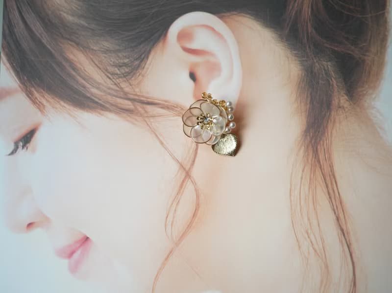 輝の花 ピアスorイヤリング
