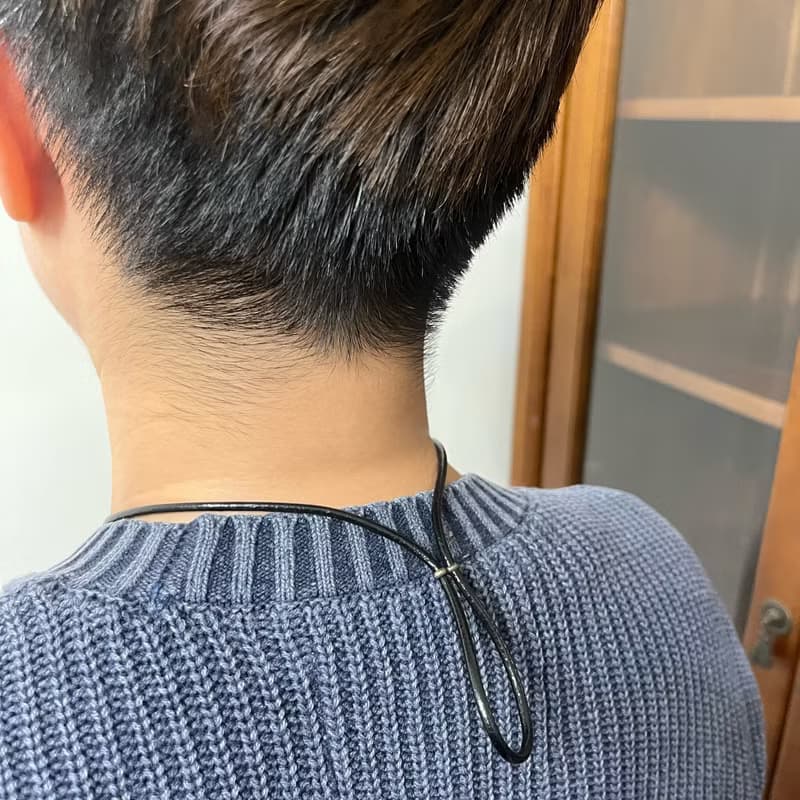 新-可替換式真皮眼鏡頸繩-細框與粗框/免費打印英文