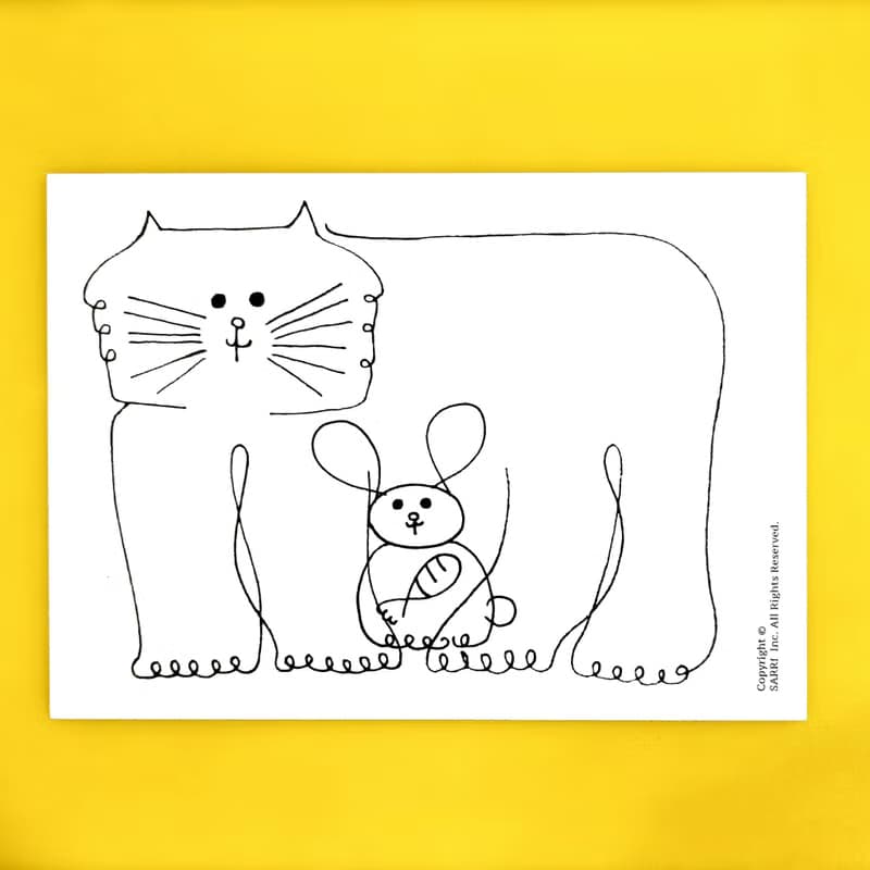 防水貼紙 機車貼紙 行李箱貼紙 貓咪 貓 兔子 兔 安全帽貼紙