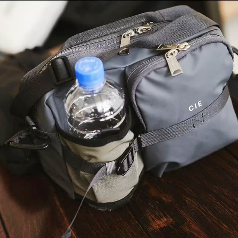 日本戶外休閒露營水壺兩用側背/手拿包Made in Japan by CIE