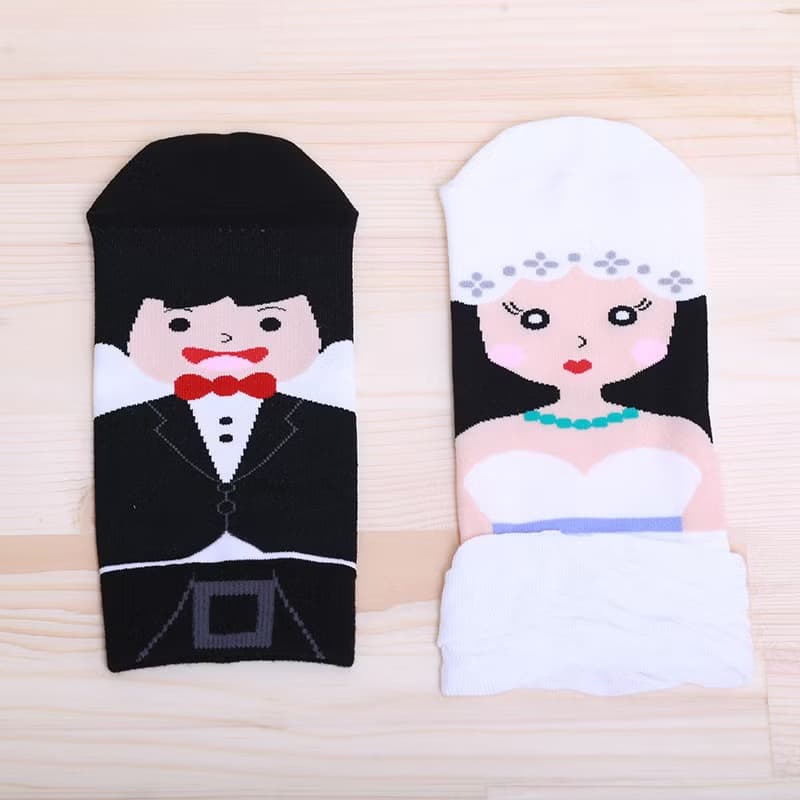 囍事成雙襪禮盒【寶特瓶回收環保纖維織品】 婚禮小物