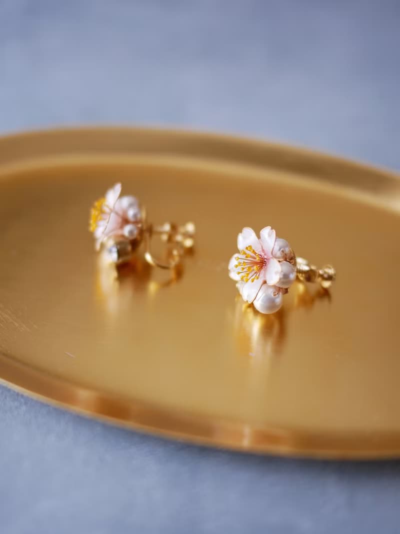 桜歌　ピアス・イヤリング