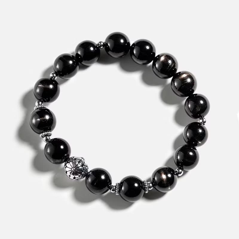 金運石925銀水晶手鍊 禮物