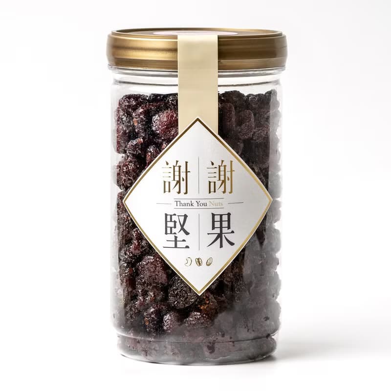 【蔓越莓乾】(密封罐)(水果乾)(果粒Q軟減糖,酸甜好滋味)(素食)