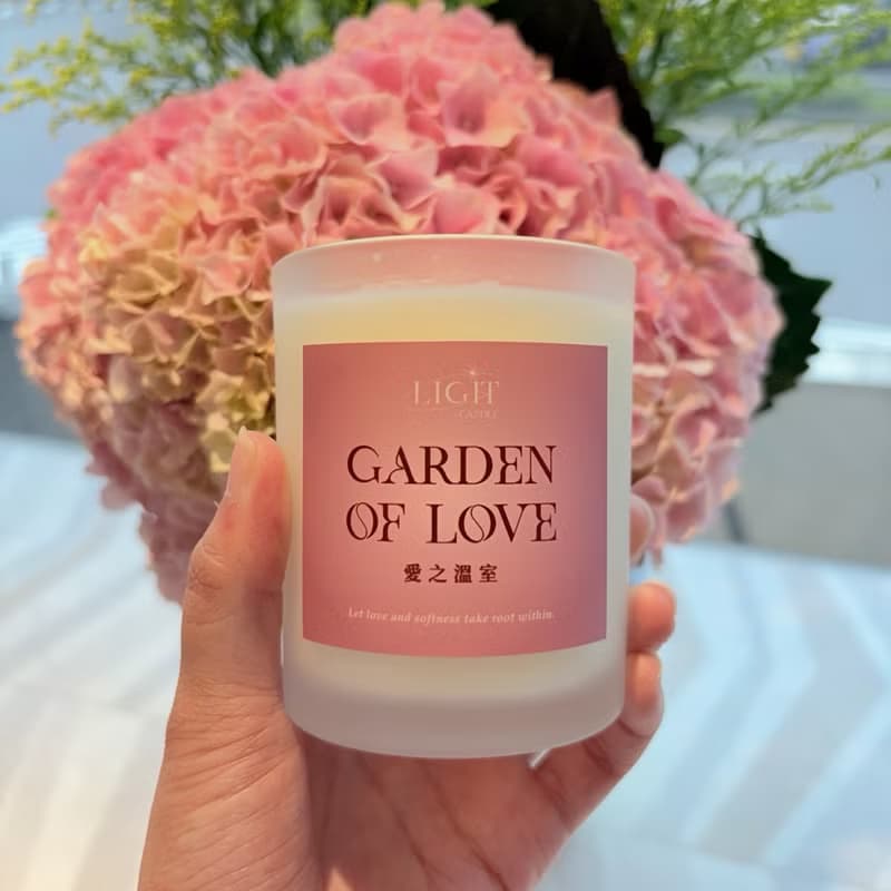 【 Light Candle 】Garden of Love 愛之溫室 | 天然大豆蠟精油