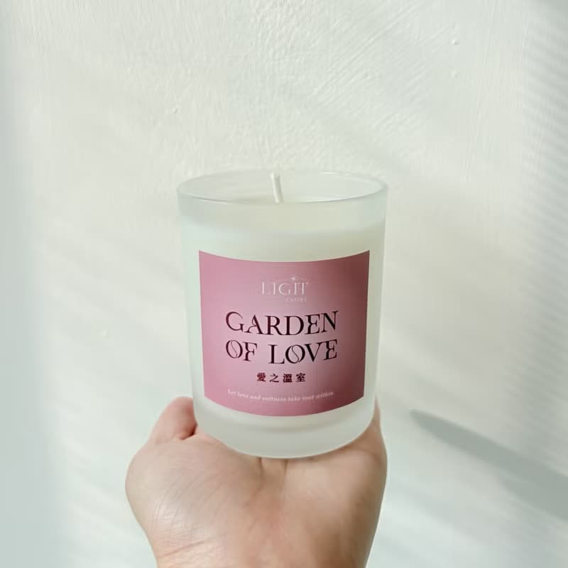【 Light Candle 】Garden of Love 愛之溫室 | 天然大豆蠟精油