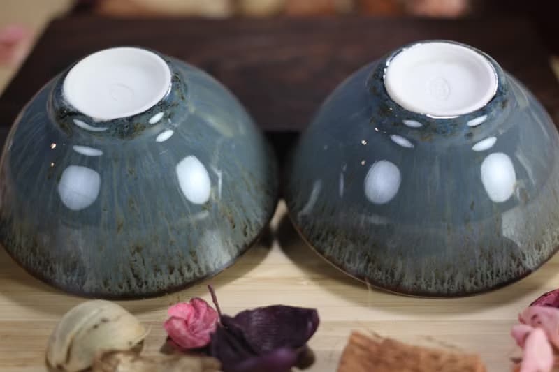 【送禮好物】100ml 天目對杯 斗笠茶杯 酒杯 鶯歌葉敏祥作