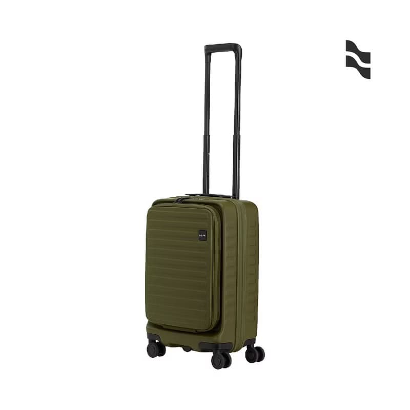 【升級版】【LOJEL】CUBO 19吋前開擴充 登機箱 仙人掌綠