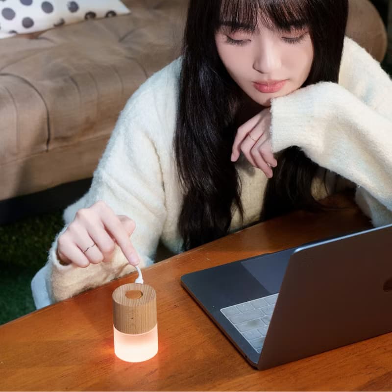 【夏隅香氛系列】CO2感測健康燈禮盒 5ml複方精油2入組