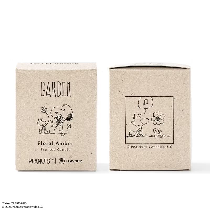 【FLAVOUR】GARDEN | 香氛蠟燭 | 琥珀花香調