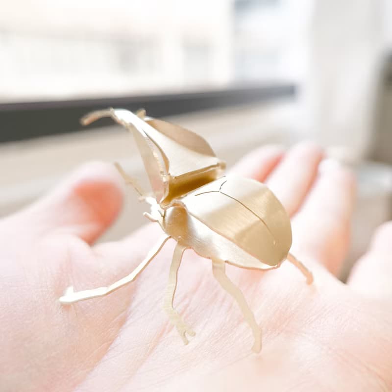 【體驗】黃銅/紅銅摺疊昆蟲裝飾擺設 - 金工體驗工作坊