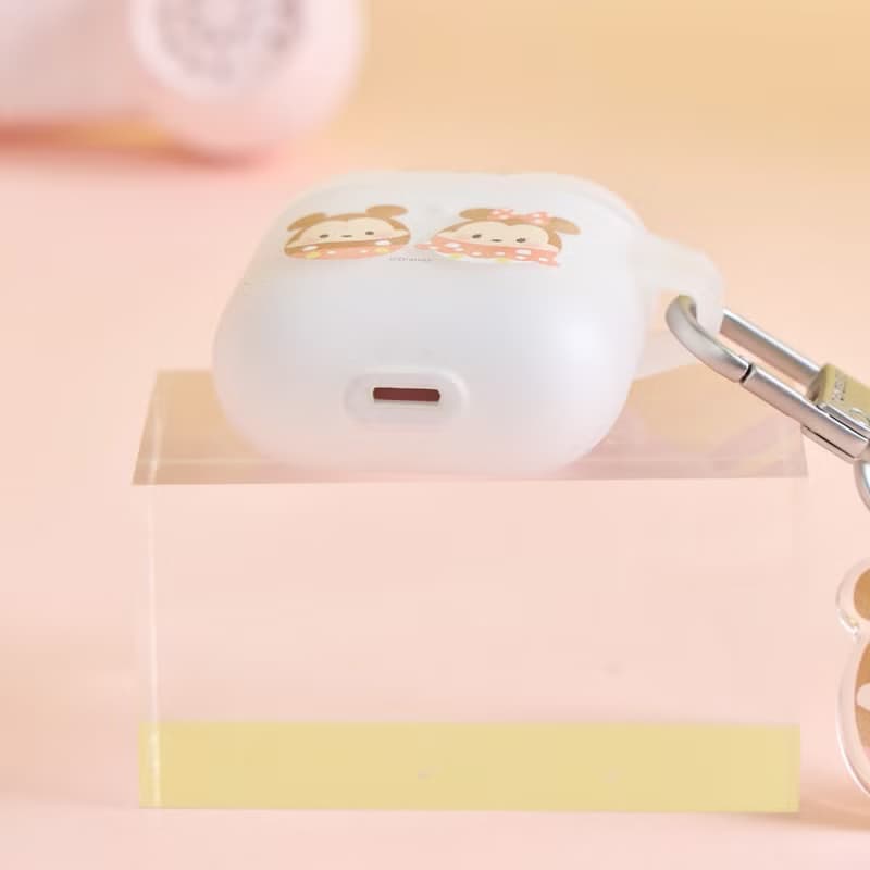 Disney Ufufy-米奇與米妮款強悍防摔AirPods保護套(附吊飾)
